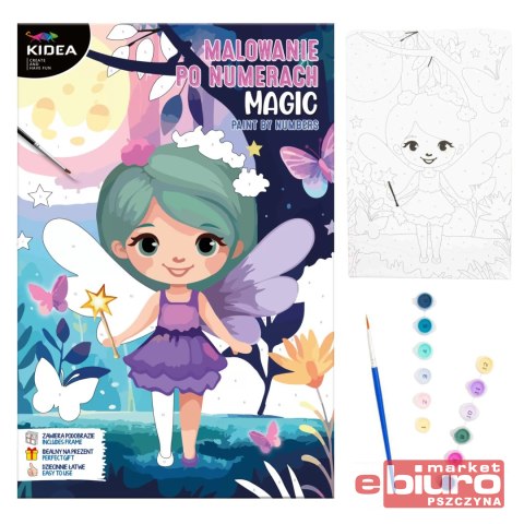 OBRAZ MALOWANIE PO NUMERACH MAGIC KIDEA