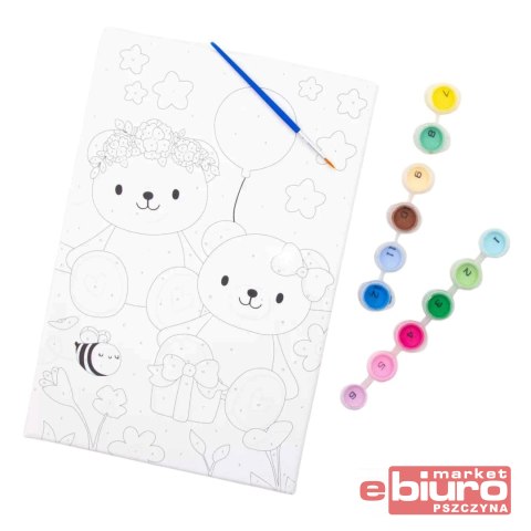 OBRAZ MALOWANIE PO NUMERACH MISIE KIDEA