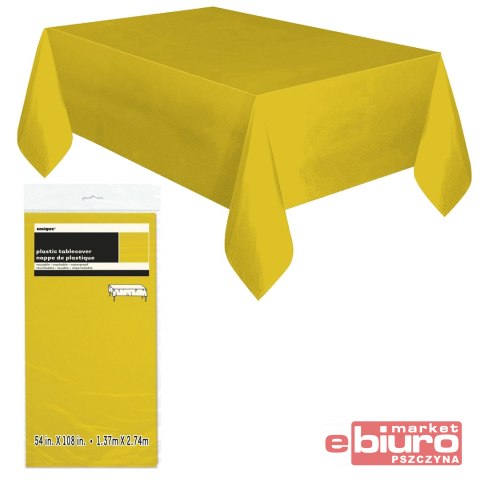 OBRUS NEONOWY ŻÓŁTY ROZM 137X275CM GODAN