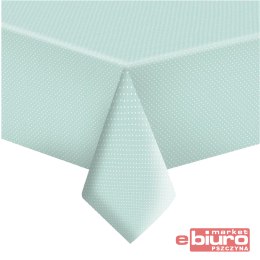 OBRUS PAPIEROWY MIĘTOWY W KROPKI POL-MAK