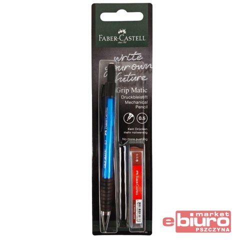 OŁÓWEK AUT GRIP MATIC 1375 O,5MM+12 WKŁ FABER CAST