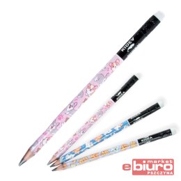 OŁÓWEK TRÓJKĄTNY JUMBO Z NADRUKIEM B KIDEA