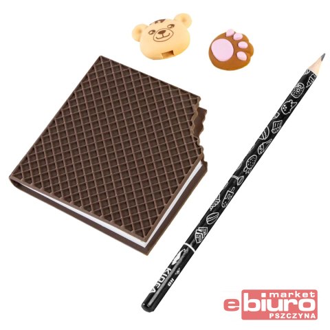 PAMIĘTNIK Z AKCESORIAMI WAFELEK KIDEA