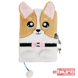 PAMIĘTNIK Z KŁ 3D WŁOCHACZ A5 96K MLF CORGI