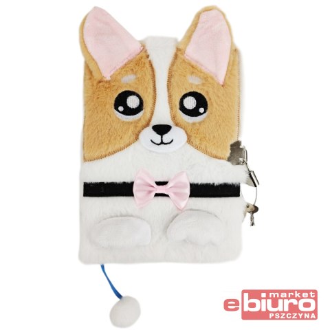 PAMIĘTNIK Z KŁ 3D WŁOCHACZ A5 96K MLF CORGI