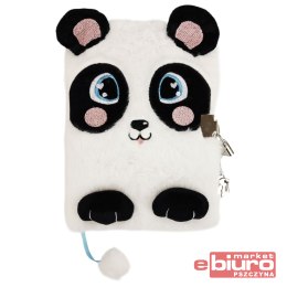 PAMIĘTNIK Z KŁ WŁOCHACZ A5 96K MLF HAPPY PANDA