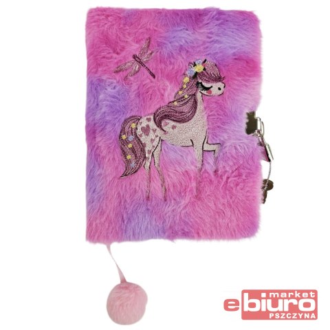 PAMIĘTNIK Z KŁ WŁOCHACZ A5 96K MLF ROMANTIC HORSE