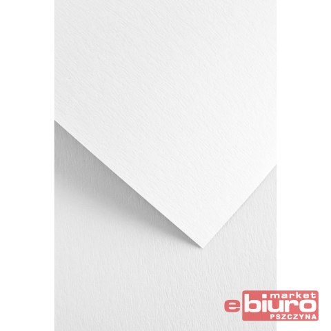 PAPIER OZDOBNY CZERPANY BIAŁY 20SZT/OP 180G/M2 GALERIA PAPIERU