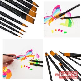 PĘDZLE PREMIUM 8 SZT KIDEA