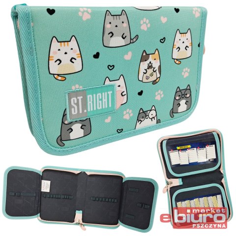 PIÓRNIK DWUKLAP BEZ WYP PC-03 STRIGHT CHRMING CATS