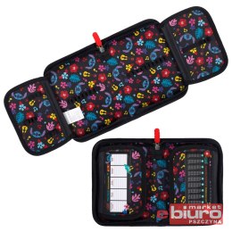 PIÓRNIK DWUKLAP. BEZ WYP STITCH BLACK ALOHA MAJEWS