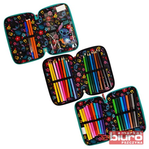 PIÓRNIK POTRÓJNY Z WYP. STITCH MINT ALOHA MAJEWSKI