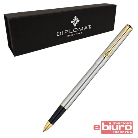 PIÓRO KULKOWE DIPLOMAT TRAVELLER STAINLESS STEEL G