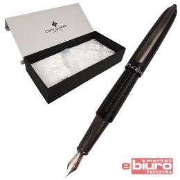 PIÓRO WIECZNE DIPLOMAT EF AERO CZARNE