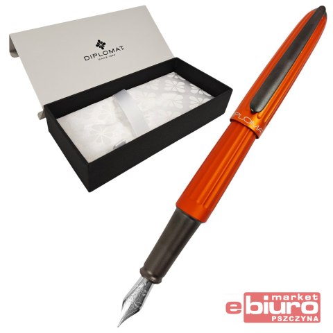 PIÓRO WIECZNE DIPLOMAT M AERO POMARAŃCZOWE