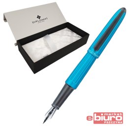 PIÓRO WIECZNE DIPLOMAT M AERO TURKUSOWY