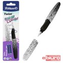 PIÓRO WIECZNE PELIKAN TWIST COLOR BIAŁO-CZAR NABO