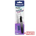 PIÓRO WIECZNE PELIKAN TWIST COLOR BIAŁO-CZAR NABO