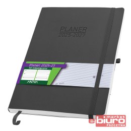 PLANER 30 MIESIĘCZNY B5 CZARNY ANTRA