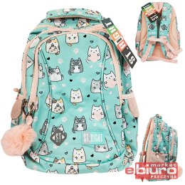 PLECAK 3-KOM STRIGHT BP-26 CHARMING CATS MAJEWSKI