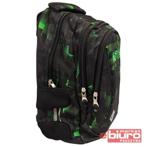 PLECAK 3 KOM STRIGHT BP-26 GREEN GAME