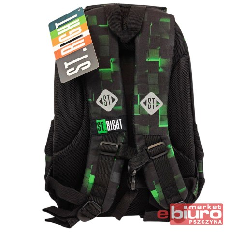 PLECAK 3 KOM STRIGHT BP-26 GREEN GAME