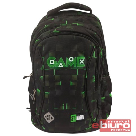 PLECAK 3 KOM STRIGHT BP-77 GREEN GAME