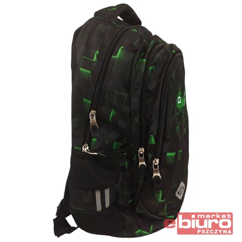 PLECAK 3 KOM STRIGHT BP-77 GREEN GAME