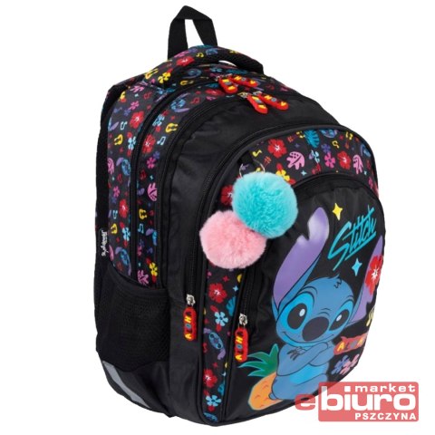PLECAK 4-KOM. STITCH BLACK ALOHA MAJEWSKI
