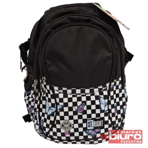 PLECAK 4 KOM STRIGHT BP-01 CHESSBOARD BUTTERFLIES