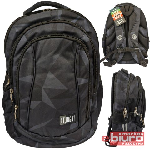 PLECAK 4 KOM STRIGHT BP-04 GEOMETRIC GREY