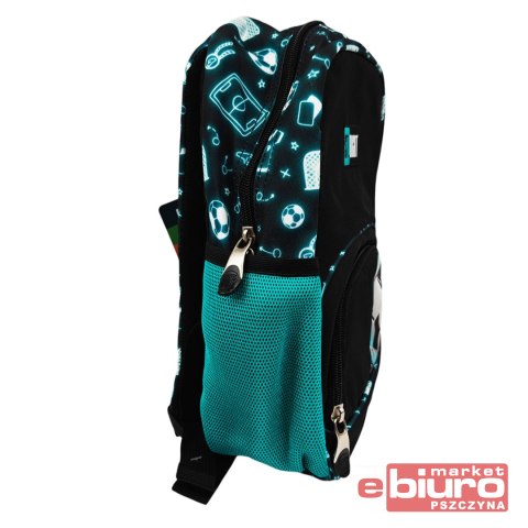 PLECAK MINI STRIGHT BP-70 NEON FOOTBALL MAJEWSKI