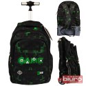 PLECAK NA KÓŁKACH STRIGHT TB-01 GREEN GAME