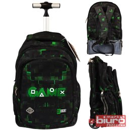 PLECAK NA KÓŁKACH STRIGHT TB-01 GREEN GAME