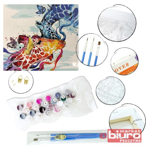 PODOBRAZIE MALOWANIE PO NUMERACH 40X50 WZÓR 6495