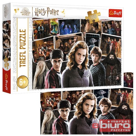 PUZZLE 160 HARRY POTTER I PRZYJACIELE 15418 TREFL