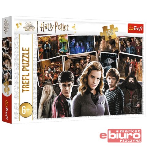 PUZZLE 160 HARRY POTTER I PRZYJACIELE 15418 TREFL