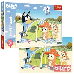PUZZLE 24 MAXI WSPANIAŁY DZIEŃ BLUEY 14357 TREFL