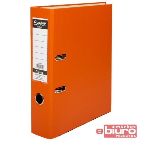 SEGREGATOR BANTEX CLASSIC 7,5CM POMARAŃCZOWY