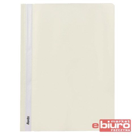 SKOROSZYT BANTEX BUDGET PP A4 Z WĄSAMI BIAŁY