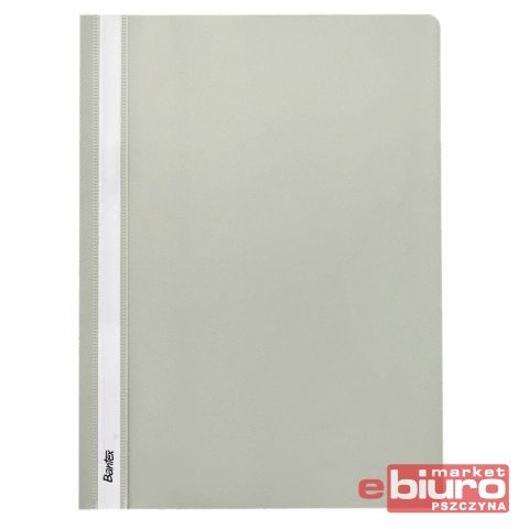 SKOROSZYT BANTEX BUDGET PP A4 Z WĄSAMI SZARY