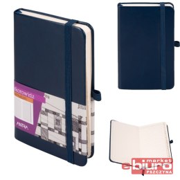 SKOROWIDZ Z GUMKĄ A6 GRANATOWY ANTRA