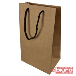 TOREBKA OZDOBNA SZARA KRAFT P-WM A'10 16x24x7,5 PAW