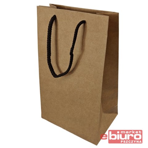 TOREBKA OZDOBNA SZARA KRAFT P-WM A'10 16x24x7,5 PAW