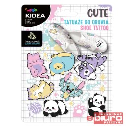 TATUAŻE DO OBUWIA ŚWIECĄCE W CIEMNOŚCI CUTE KIDEA