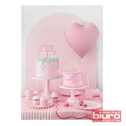 TOPPER AKRYL NA TORT HAPPY BIRTHDAY J.RÓŻ PARTYDEC