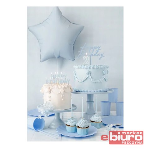 TOPPER AKRYL NA TORT HAPPY BIRTHDAY MGLIST NIEB PD