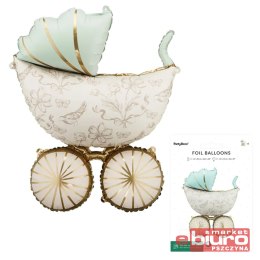 BALON FOLIOWY WÓZEK 67X96CM MIX PARTYDECO