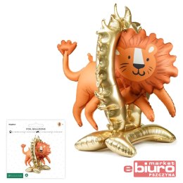 BALON STOJĄCY FOLIOWY 97X97CM LEW