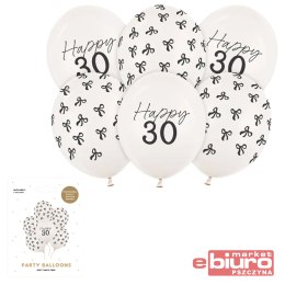 BALONY 30CM 30 PASTEL OFF WHITE A'6 PARTYDECO
